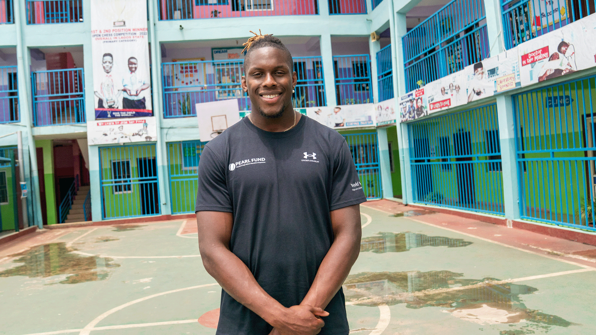 Maro Itoje x The Pearl Fund, sponsored by Under Armour | Frieze