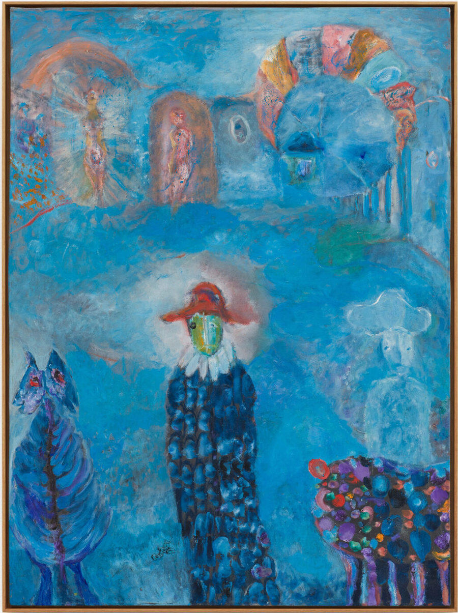 Ljiljana Blaževska, Untitled, c.1995, Oil on canvas, 110 x 81 cm (43 1/4 x 31 7/8 in), Courtesy: © Ljiljana Blaževska Collection & Archive. 