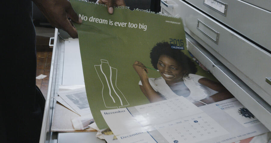 Africanus Okokon’s studio. Courtesy: the artist