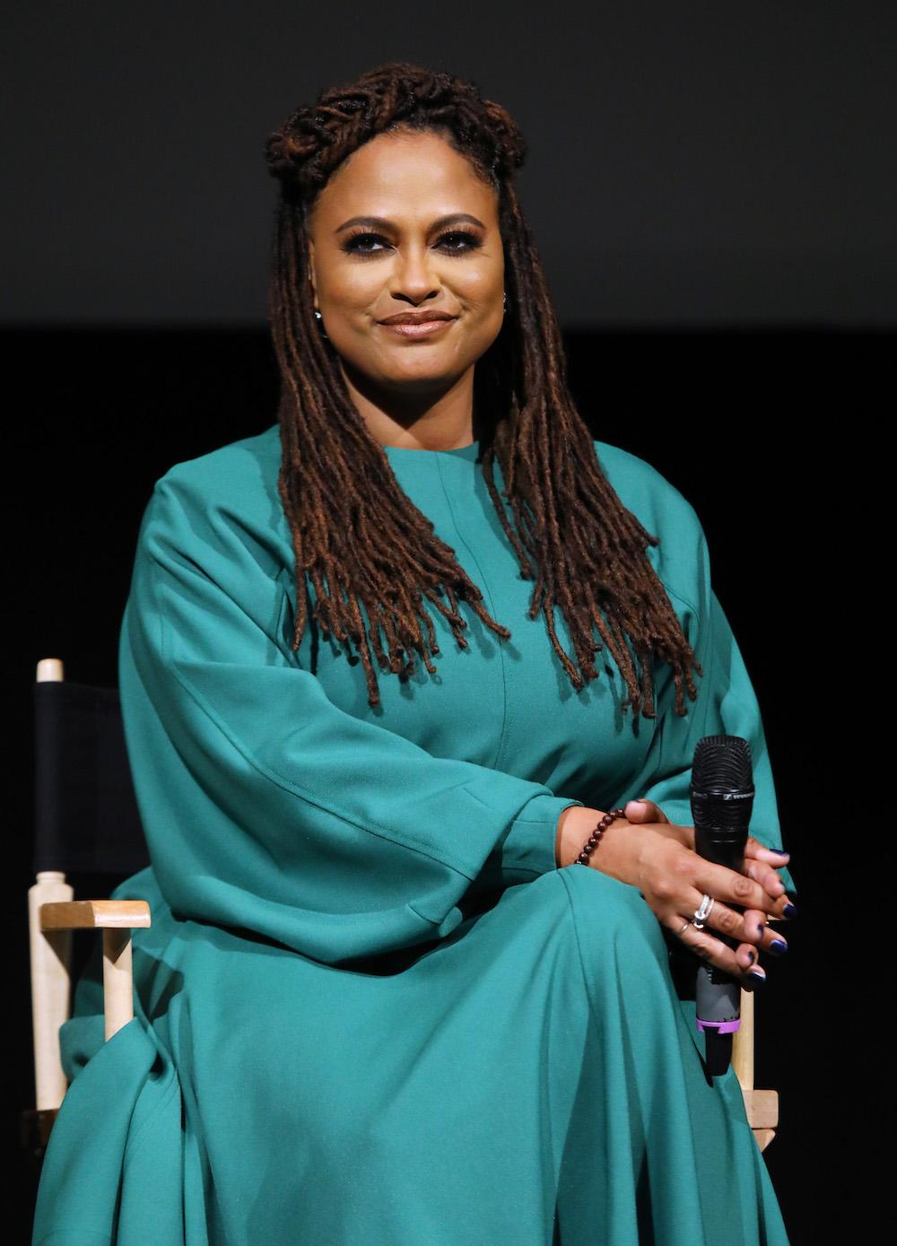 Filmmaker Ava DuVernay speaks onstage during FYC Event For Netflix's 'When They See Us' panel at Paramount Theater on the Paramount Studios lot on August 11, 2019 in Hollywood, California. (Photo by JC Olivera/Getty Images)