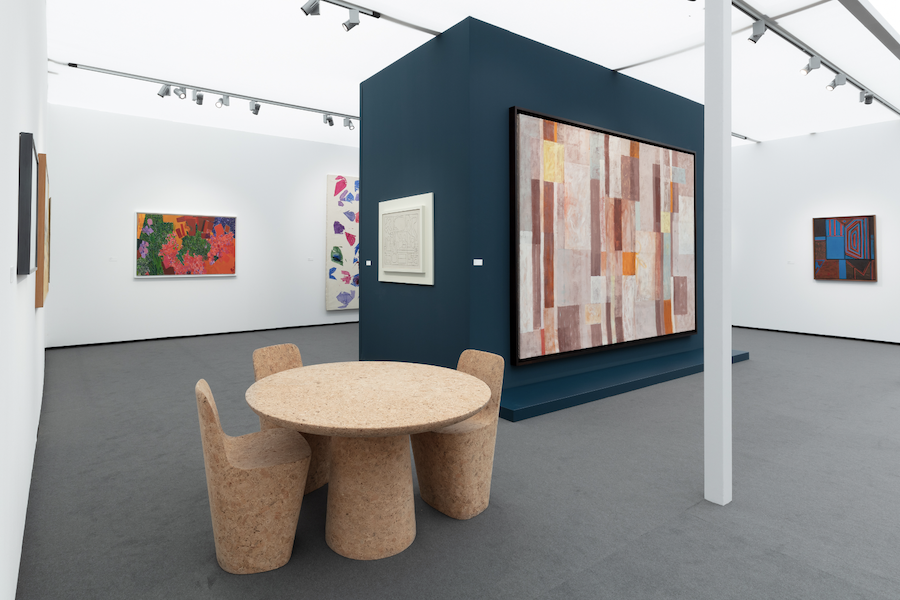 Installation view of Frieze Masters, Booth E10, October 12–16, 2022. Photography by Angus Mill