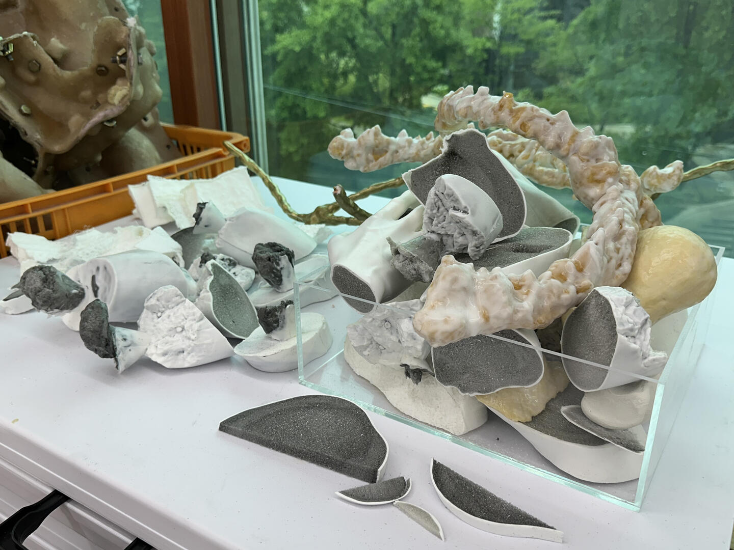 Choi Haneyl’s studio. Courtesy: the artist