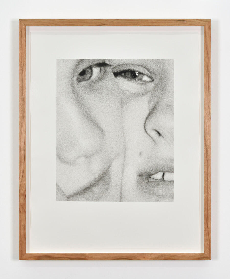 Joanna Piotrowska, Untitled, 2024  Silver gelatin hand print, edition 5+2, 26 x 22 cm. Presented by Phillida Reid