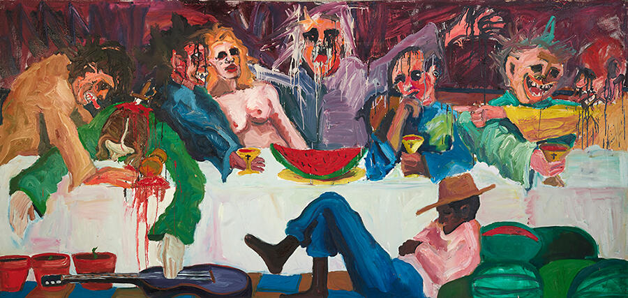 Last Supper, Mike Henderson, 1967