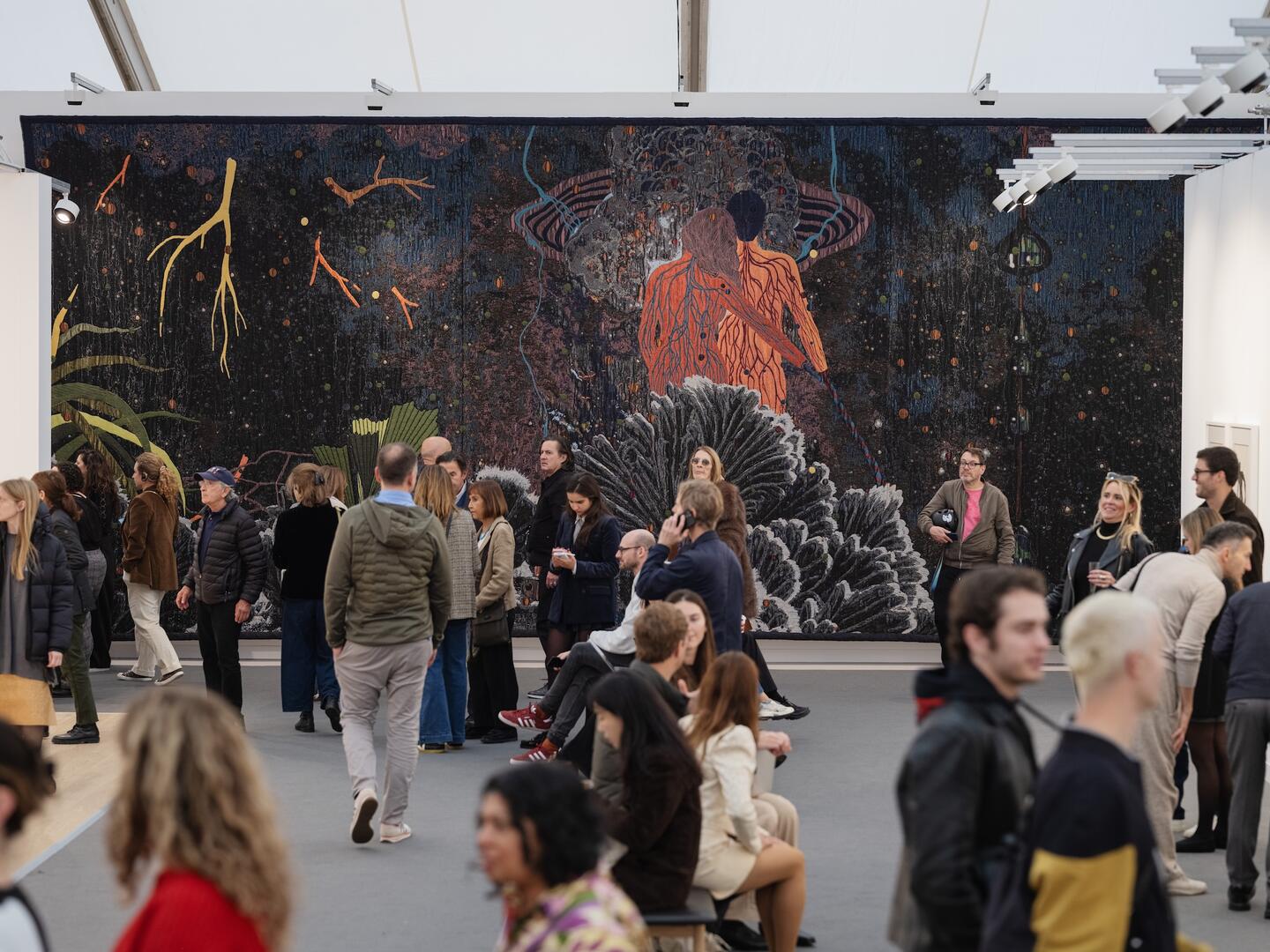 Lisson Gallery at Frieze London. Courtesy: Frieze. Photograph: Linda Nylind