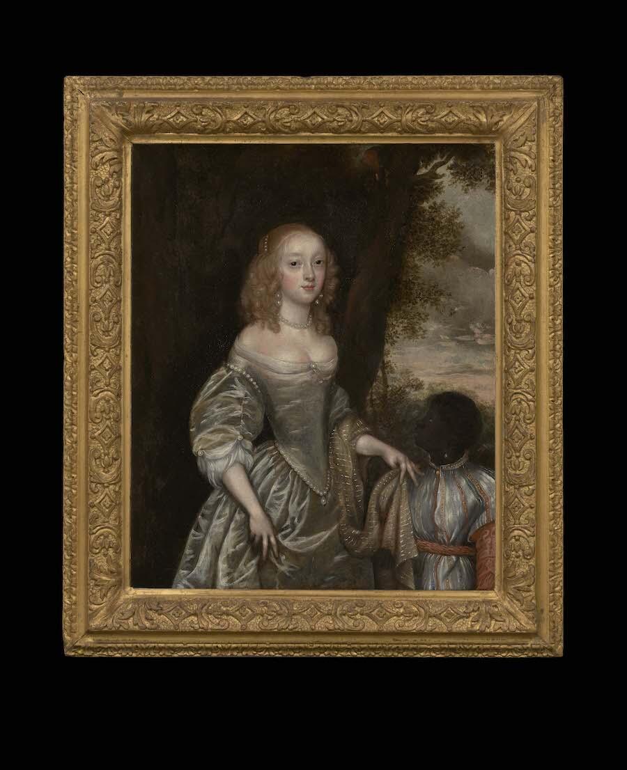 Joan Carlile, Portrait of a Lady, 1650s. Courtesy: Philip Mould and Company