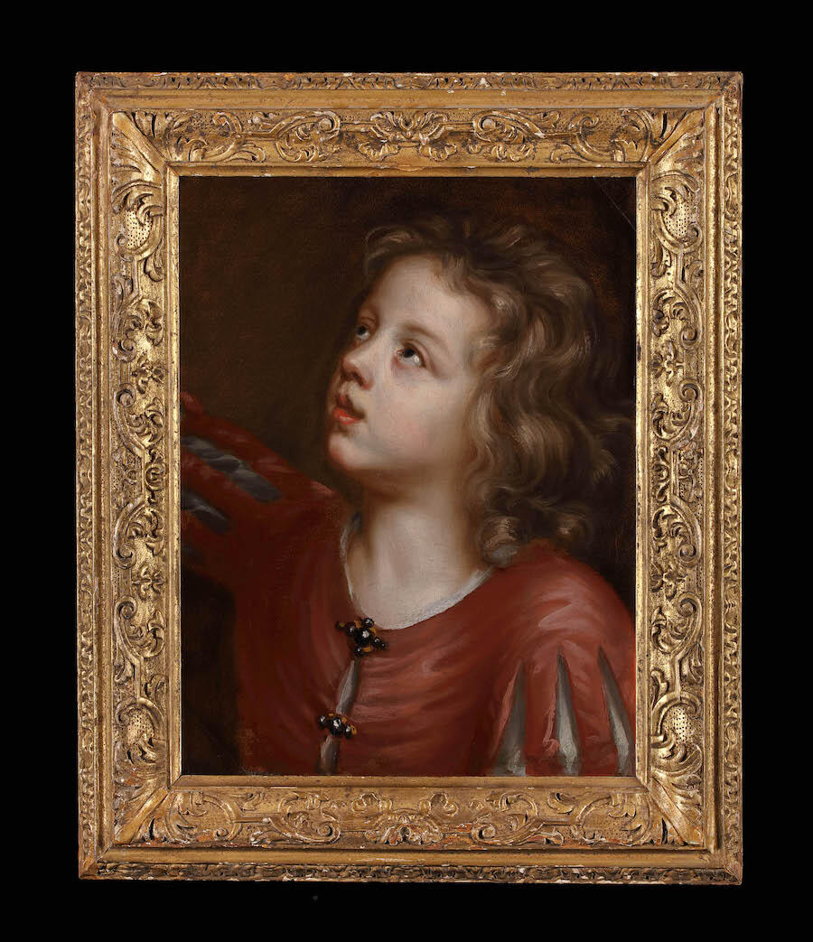 Mary Beale, Bartholomew Beale, 1660s. Oil on paper, laid on canvas, 37 × 28 cm. Courtesy: Philip Mould and Company