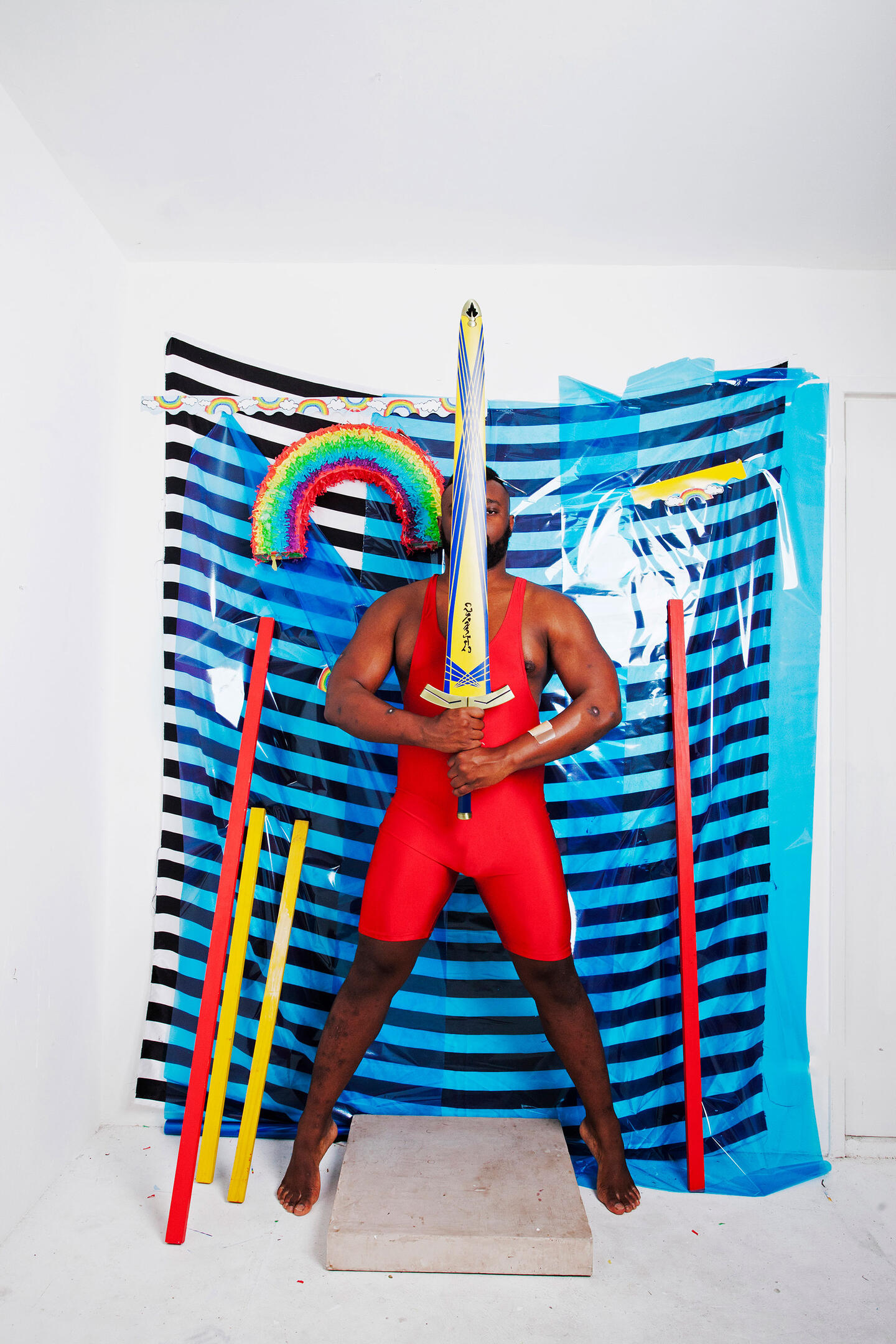 Rakeem Cunningham Saber , 2021 Edition of 3 Archival inkjet print 24 x 16 in (61 x 40.6 cm)