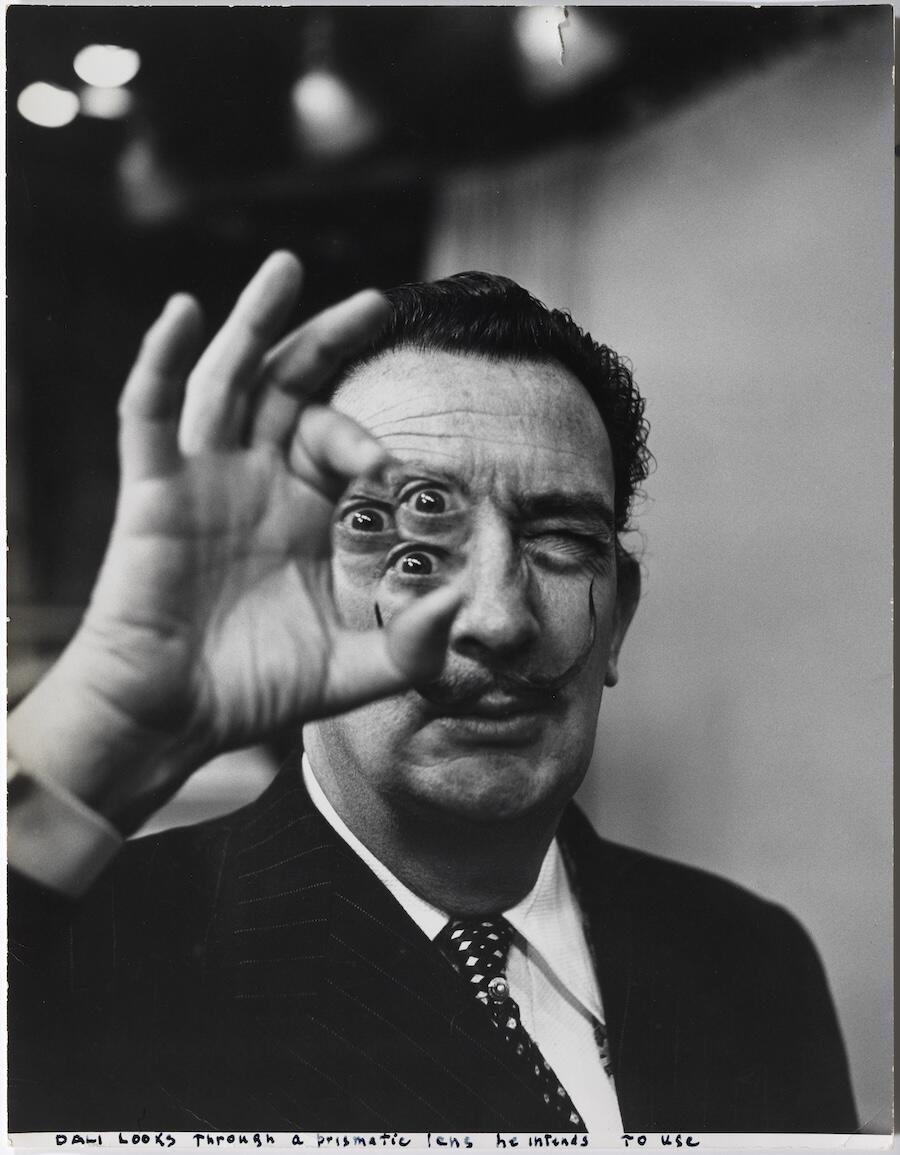 Portrait of Salvador Dalí