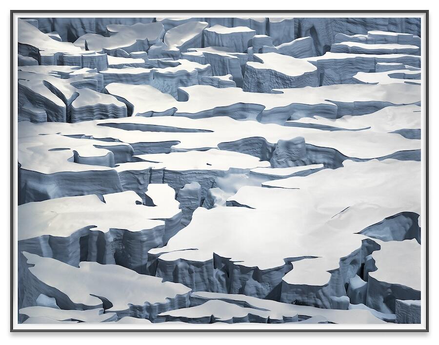 Thomas Demand, Eis / VG Bild-Kunst, Bonn, 2025. Courtesy of Sprüth Magers as part of the '10% Of' initiative