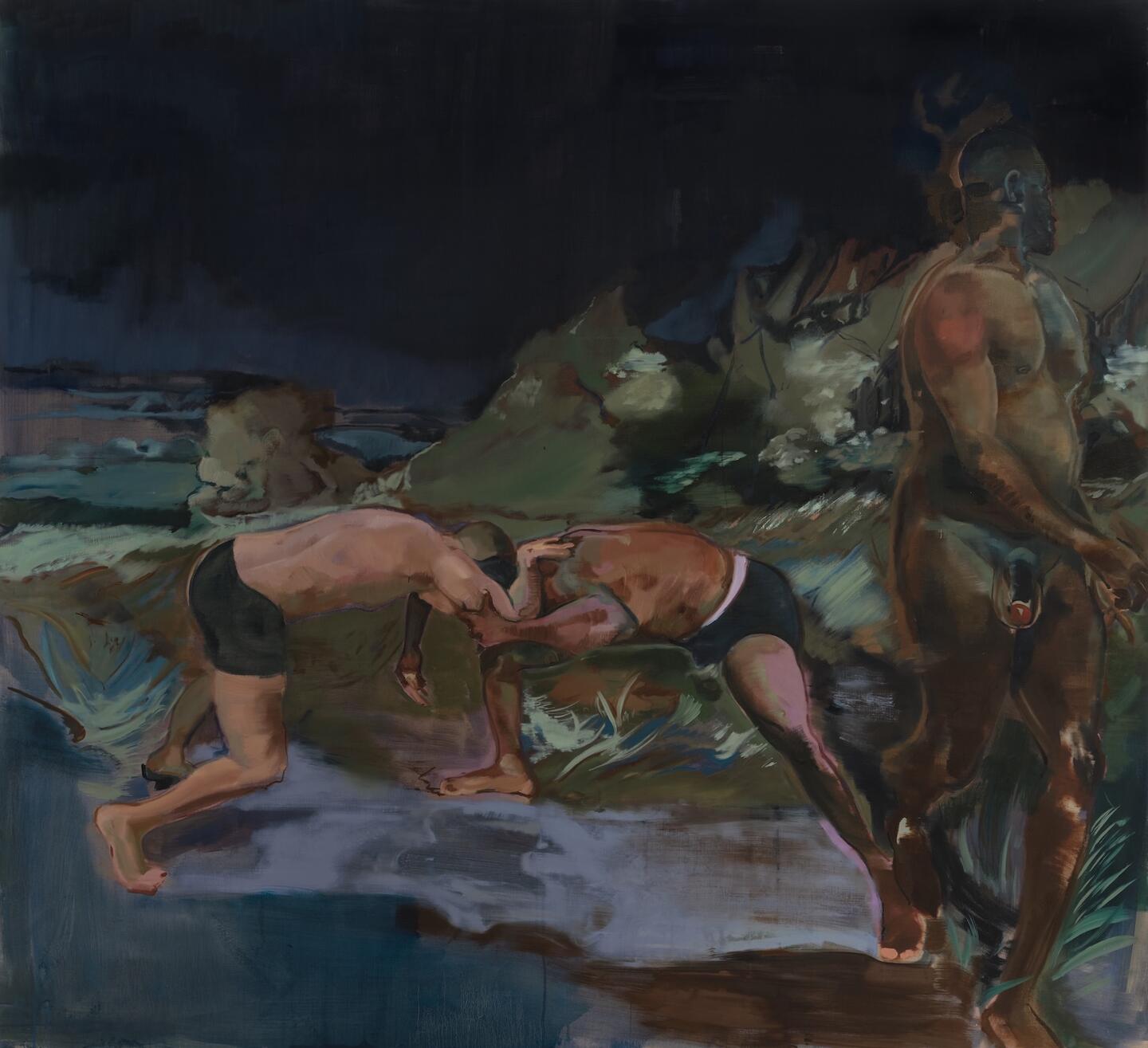 Shaqúelle Whyte, In an embroiled fashion, 2025. Courtesy: Pippy Houldsworth Gallery