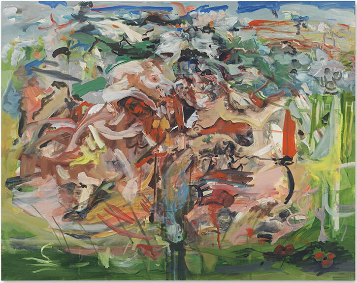  Cecily Brown, There'll Be Bluebirds, 2019