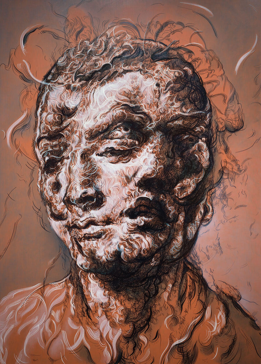 frieze masters 2025 studio glenn brown