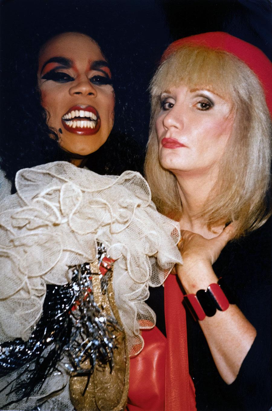 Jayne County with RuPaul