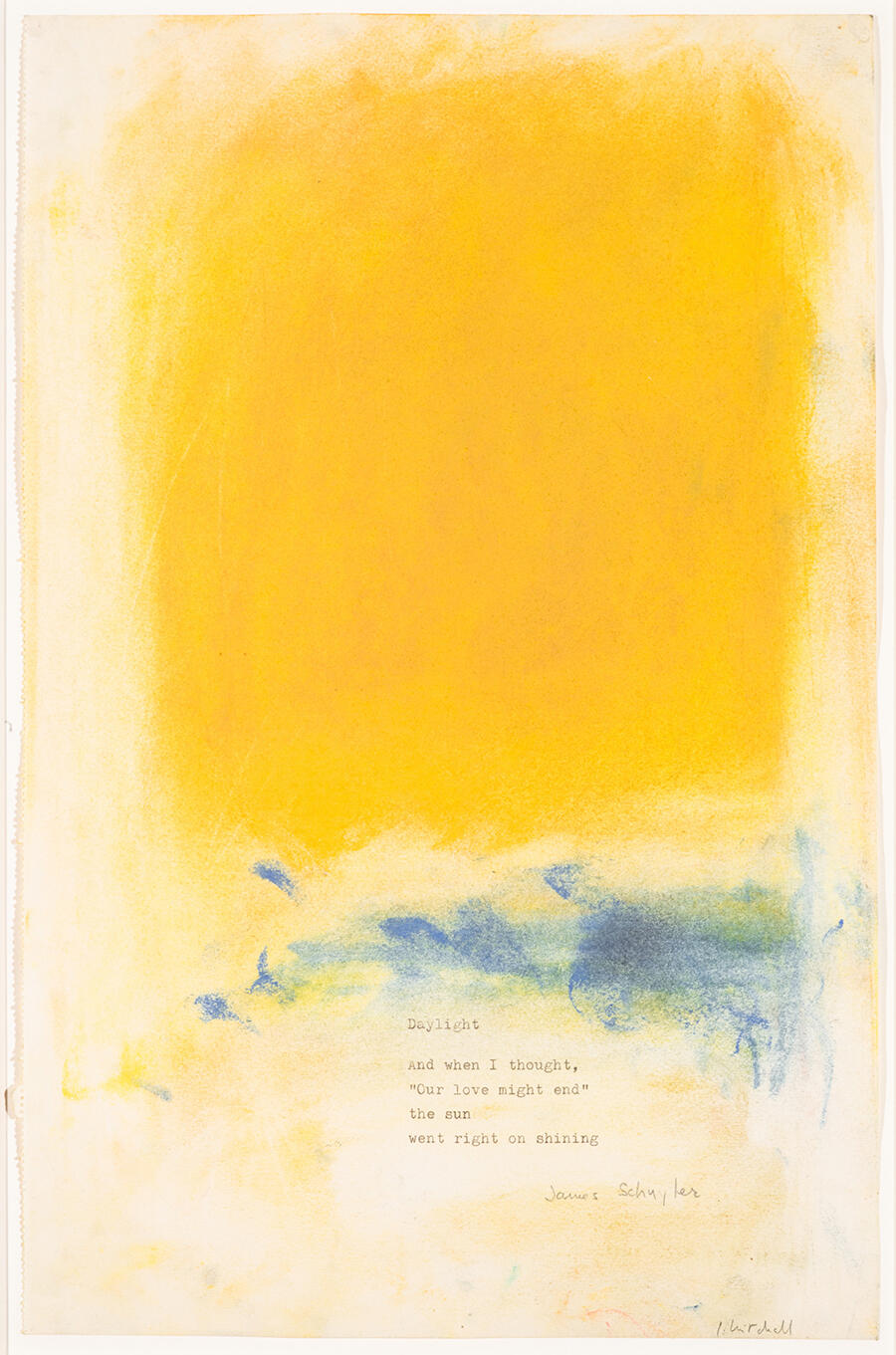 Joan Mitchell. Daylight. c. 1975. Collection of Nathan Kernan. Estate of Joan Mitchell