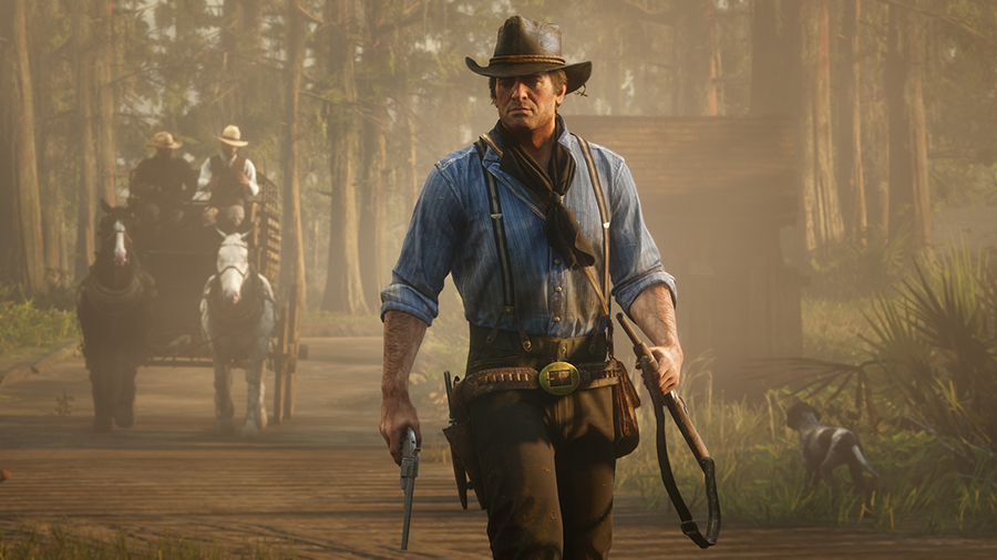 Arthur Morgan Rode A BMX During Red Dead Redemption 2's Development