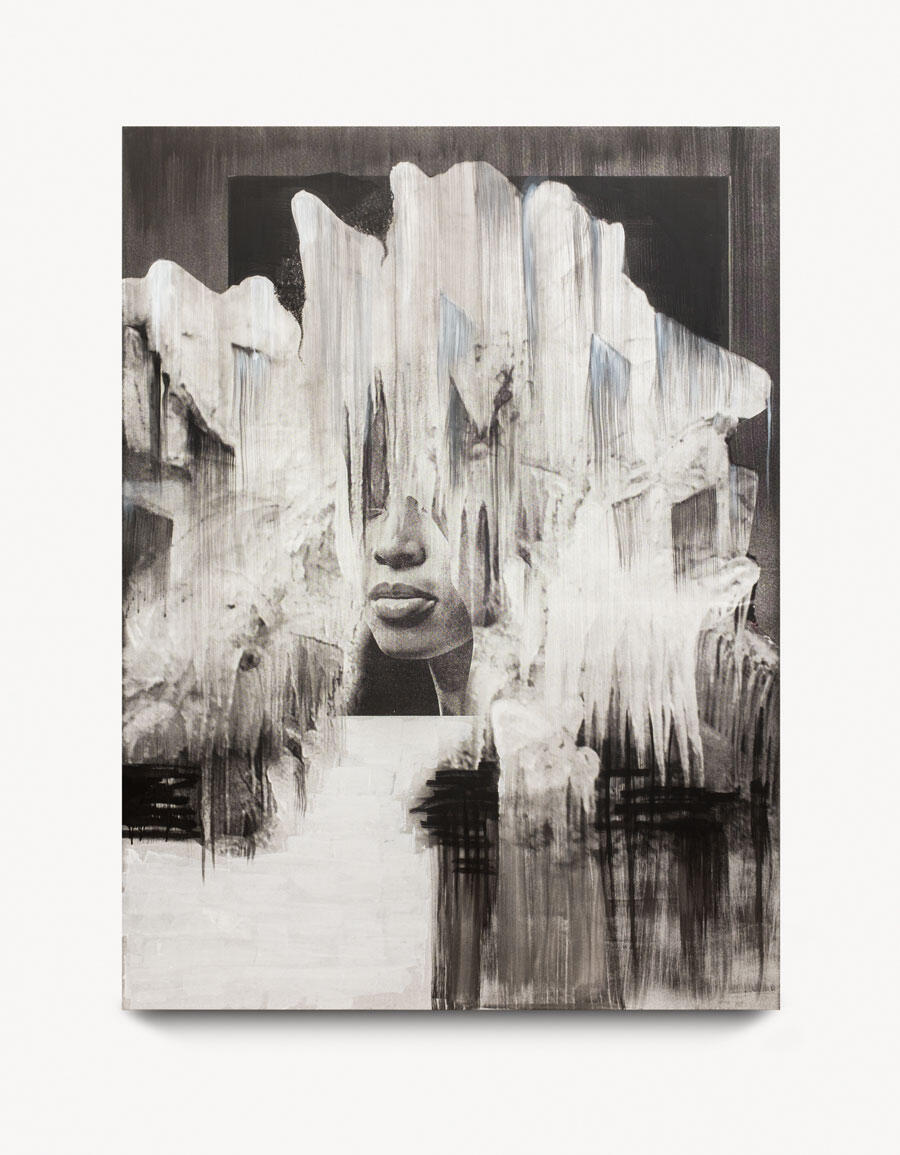 lorna-simpson-head-on-ice-2016