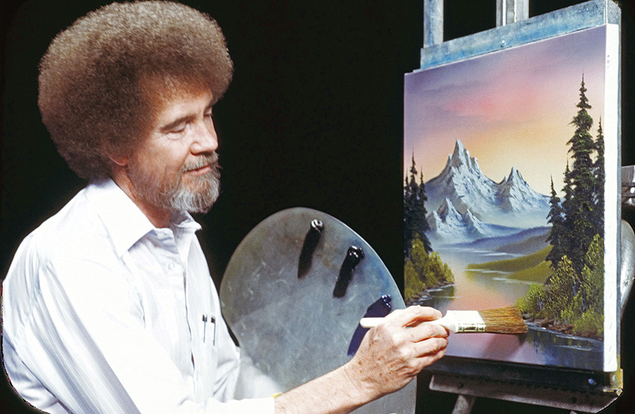 What the Art World Can Learn from Bob Ross