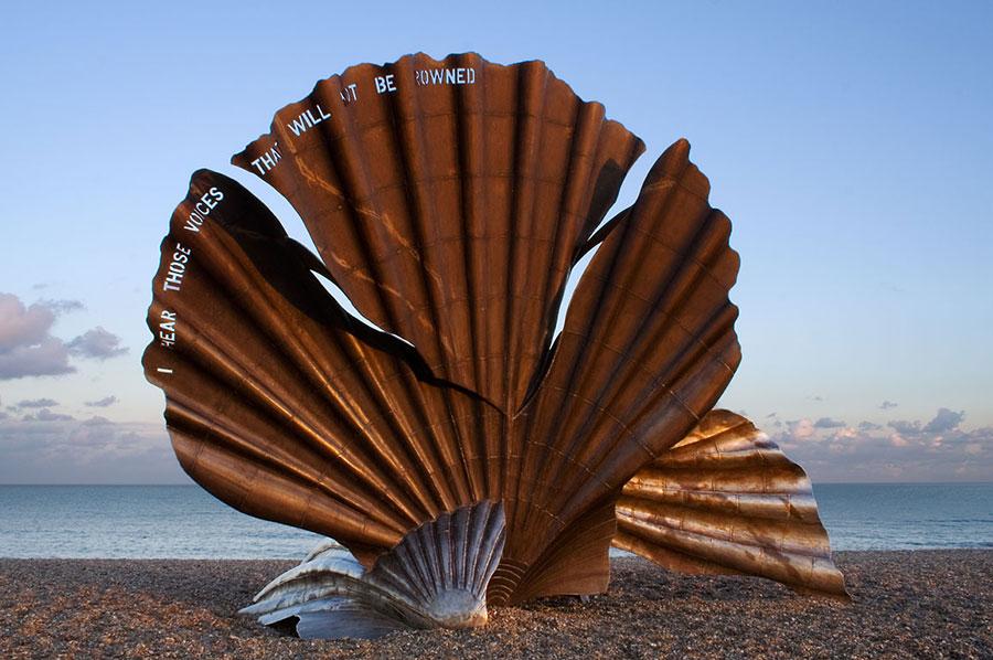 Maggi Hambling Scallop Aldeburgh