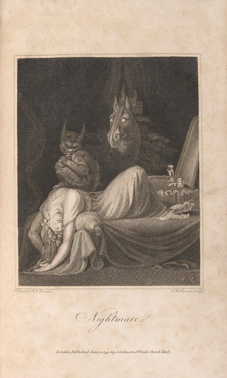 Nightmare Painting Fuseli